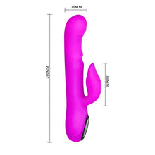 Load image into Gallery viewer, 12 Functions Vibrator 7 Functions rotation 2 points motors Rechargeable