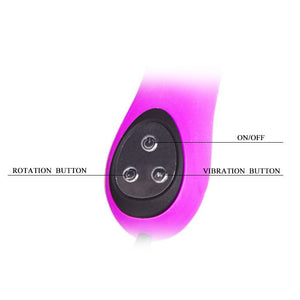 12 Functions Vibrator 7 Functions rotation 2 points motors Rechargeable