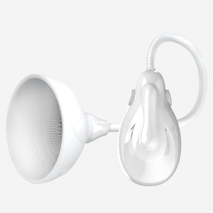 Breast enhancement automatic sucking removable silicone cup vibration