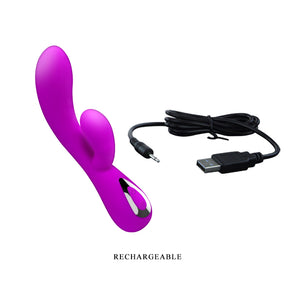 PRETTY LOVE 10 Functions Vibrator - Honey