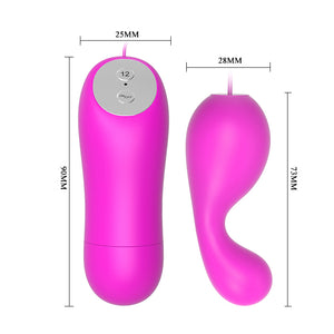 12 functions of mini vibrating egg