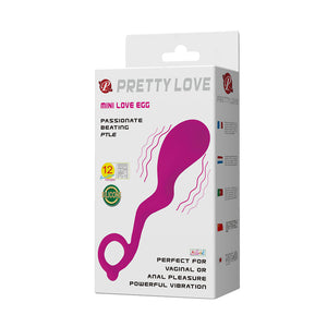 12 Speed Love Egg Vibrator Vaginal Anal Pleasure