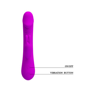 PRETTY LOVE 30 Functions Dual Vibrating Dildo Stick - ROBERT