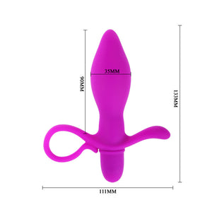 Anal Vibrator 12-Function Silicone