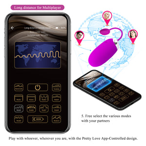 PRETTY LOVE X-function vibrator APP Bluetooth Remote