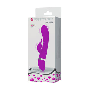 PRETTY LOVE 30-Function Rabbit Vibrator silicone