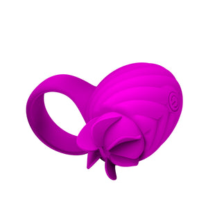 PRETTY LOVE Silicone Rotating teaser Cock Ring