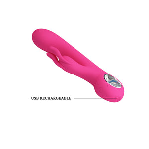 7 functions of Vibration, 5 level of speed control, rechargeable