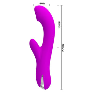 12 Functions of Vibrator Heating Function Silicone Memory Waterproof