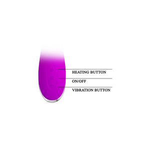 12 Functions of Vibrator Heating Function Silicone Memory Waterproof