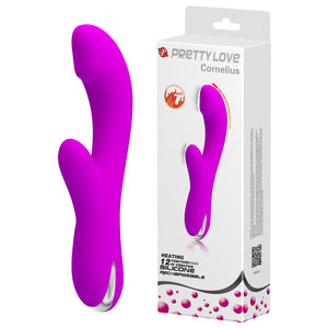 12 Functions of Vibrator Heating Function Silicone Memory Waterproof