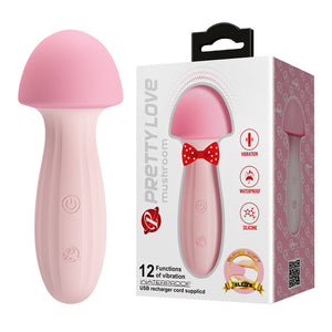 Mushroom wand vibrator 12 vibration functions