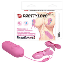 Load image into Gallery viewer, Vibrating &amp; Electro-Stimulation Nipple Clamps