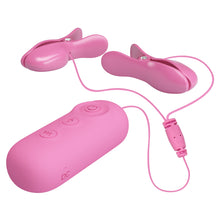 Load image into Gallery viewer, Vibrating &amp; Electro-Stimulation Nipple Clamps