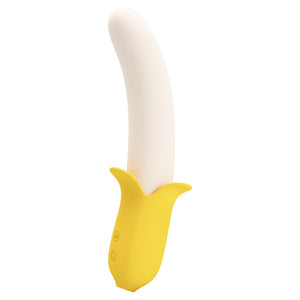 Banana Geek Silicone 7 Functions Vibrator 4 Functions of Thrusting