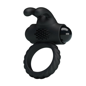 PRETTY LOVE Cock Vibrating Ring - Eudora