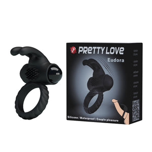 PRETTY LOVE Cock Vibrating Ring - Eudora