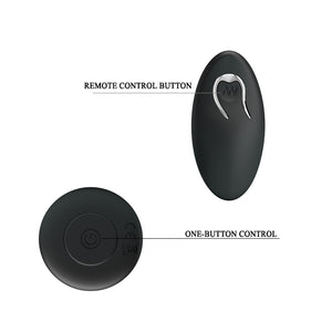 Remote Control Anal Plug Stimulate 12 Function Vibrator 5 Levels Speed Control