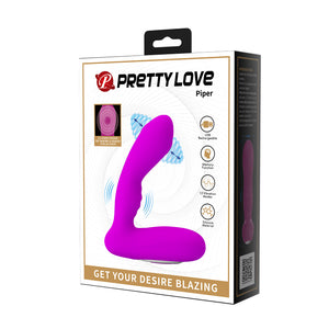 Prettylove 12 Settings of Pulsation Prostate Vibrator