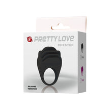 Load image into Gallery viewer, PRETTY LOVE Cock Ring - Powerful Vibrator