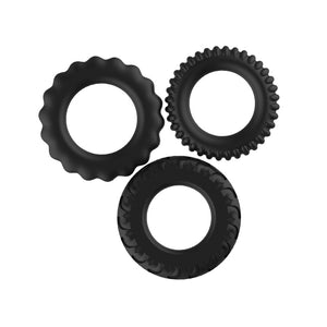 3 In One Silicone Rings 3 Different Size