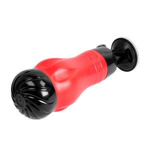 12 Function Vibrator Suction Cup Removable Sleeve