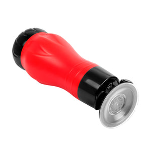 12 Function Vibrator Suction Cup Removable Sleeve