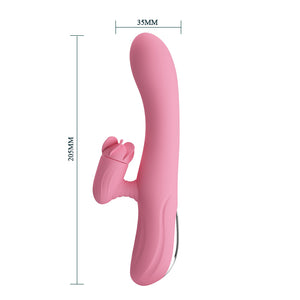 PRETTY LOVE Vibrating Stimulation G-Spot & Clitoral Rabbit Vibrator