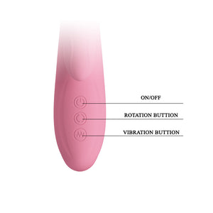 PRETTY LOVE Vibrating Stimulation G-Spot & Clitoral Rabbit Vibrator