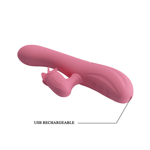 PRETTY LOVE Vibrating Stimulation G-Spot & Clitoral Rabbit Vibrator