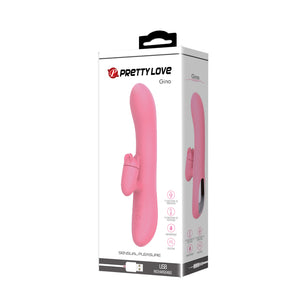 PRETTY LOVE Vibrating Stimulation G-Spot & Clitoral Rabbit Vibrator