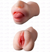 Load image into Gallery viewer, 4D Realistic Deep Throat &amp; Realistic Vaginal Pussy Oral Sex Toy Male Masturbator