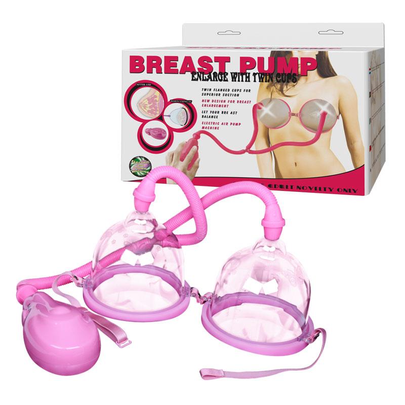 Breast Pump double cups with auto air pump