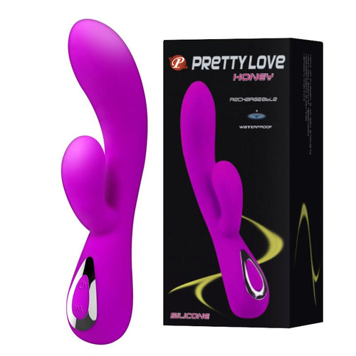 PRETTY LOVE 10 Functions Vibrator - Honey