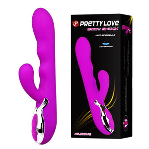 PRETTY LOVE Multi-Speed Vibrator 3 Motors - Body Shock