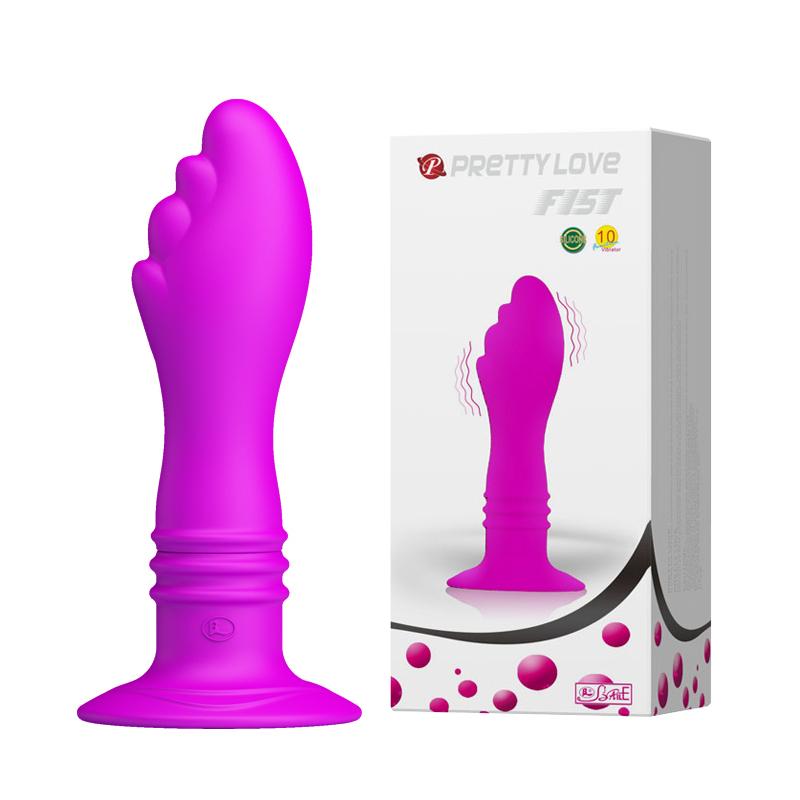 10-Function Vibrator Anal Plug - Fist