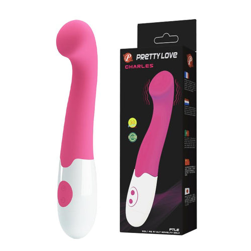 30 Functions Vibrator 100% Silicone - Charles