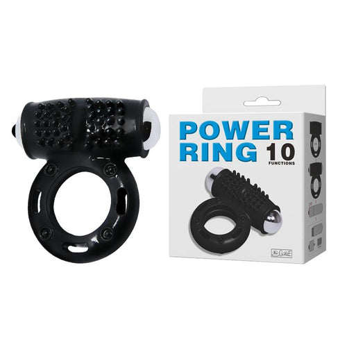 Power Ring 10-Function Vibrations Longer Erections