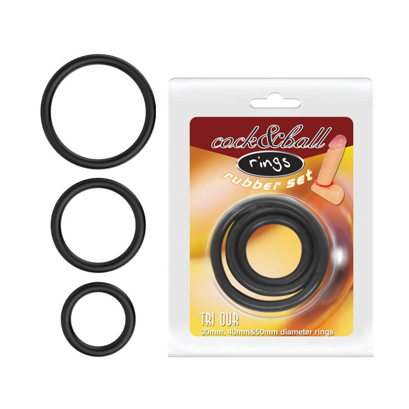 Cock Ring Stimulate Rubber Material