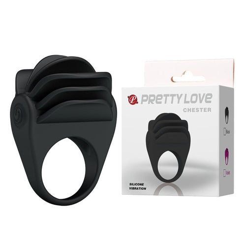 PRETTY LOVE Cock Ring - Powerful Vibrator