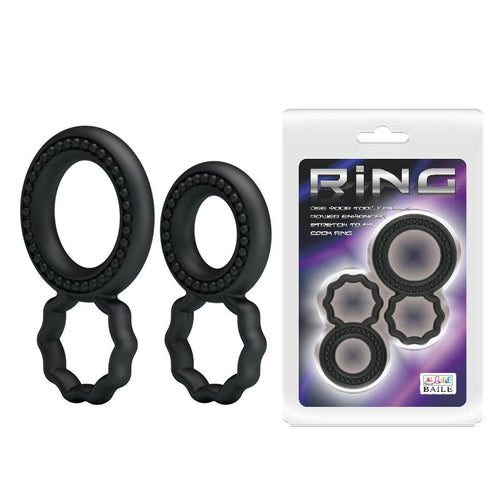 Two Double Rings in One Silicone