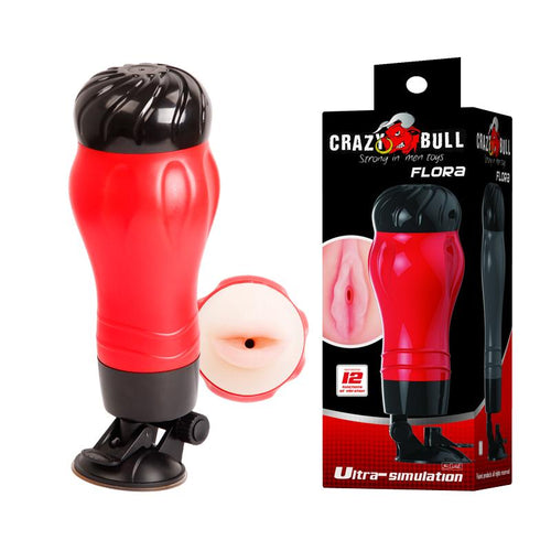 Men's Stroker Realistic Suction Cup Vibration