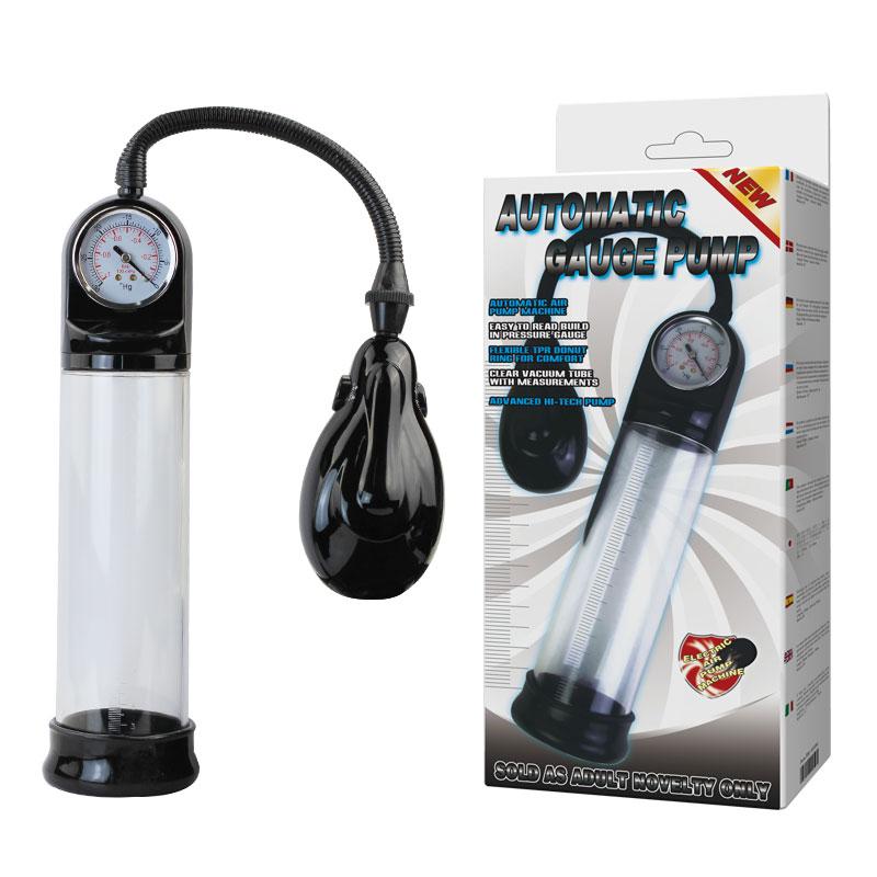 Penis Pump Pressure gauge with Automatic air pump machine