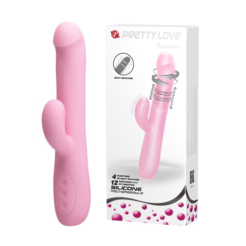 12 Functions of Vibrator 4 Functions of Rotation USB rechargeable